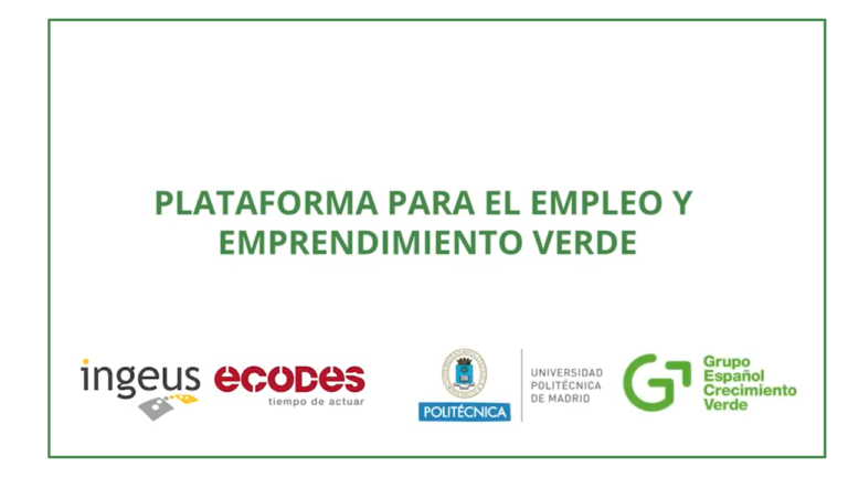 ¿PODEMOS APROVECHAR LOS EMPLEOS VERDES PARA REDUCIR LA EXCLUSIÓN SOCIAL?