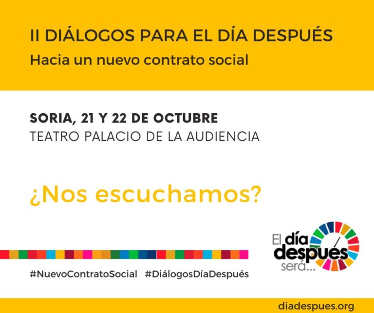 II Diálogos para el Día Después:  hacia un nuevo contrato social
